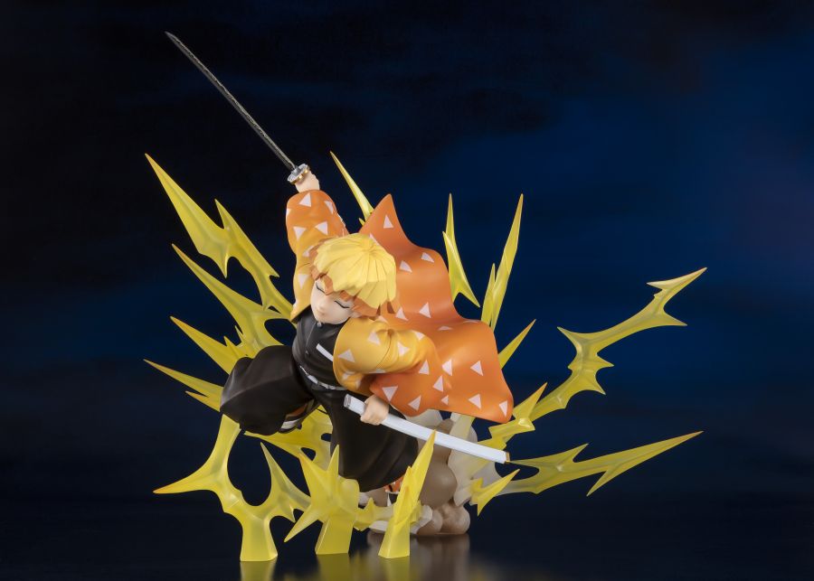 BANDAI - Demon Slayer Agatsuma Zenitsu Figuarts Zero Pvc Statue