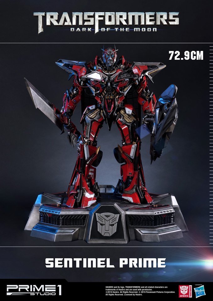 PRIME 1 STUDIOS - Transformers Dark of The Moon - Sentinel Prime Statue