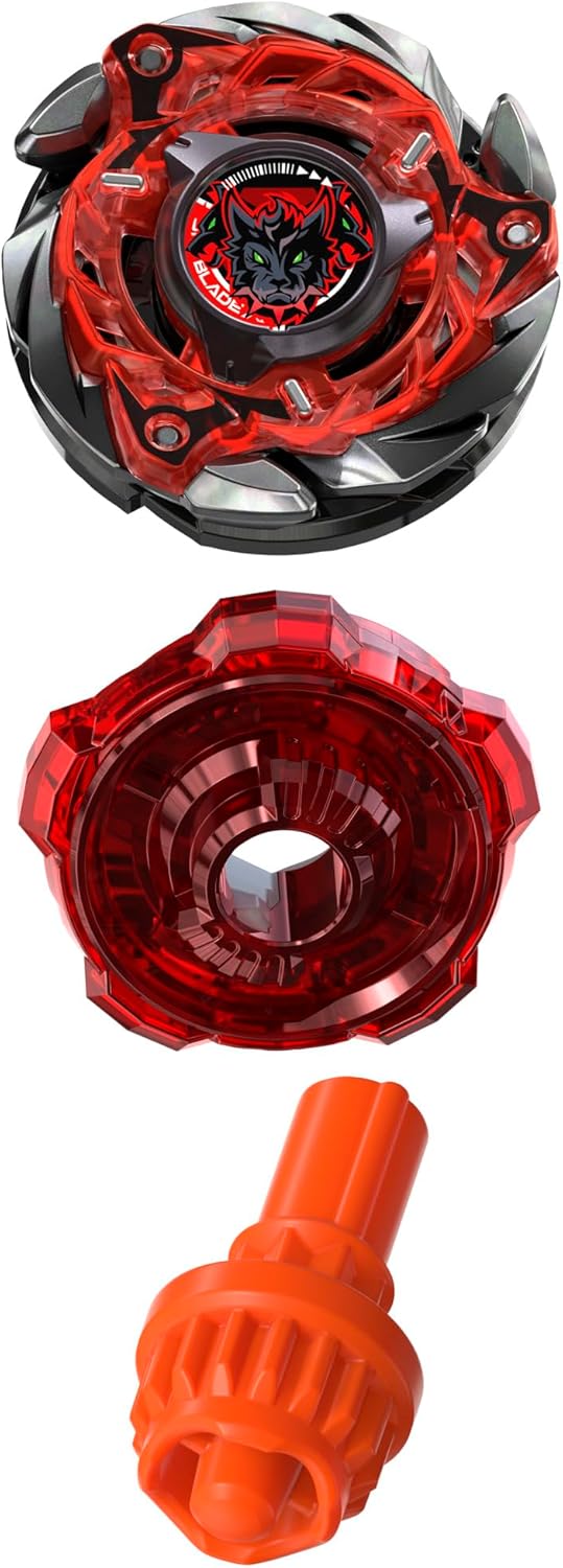 Hasbro Beyblade X Flame Cerberus W 5-80WB CX Starter Pack Set, Takara Tomy Spinning Top (Endurance Type) and Starter