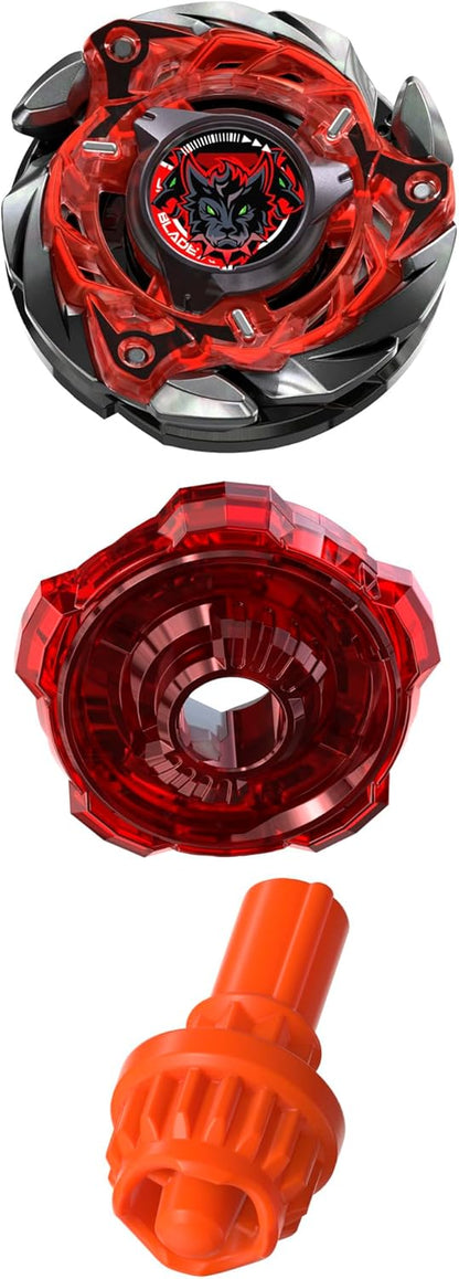 Hasbro Beyblade X Flame Cerberus W 5-80WB CX Starter Pack Set, Takara Tomy Spinning Top (Endurance Type) and Starter