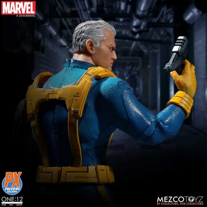 MEZCO - One:12 Collective Coll Marvel PX Cable X-Man Ed Action Figure