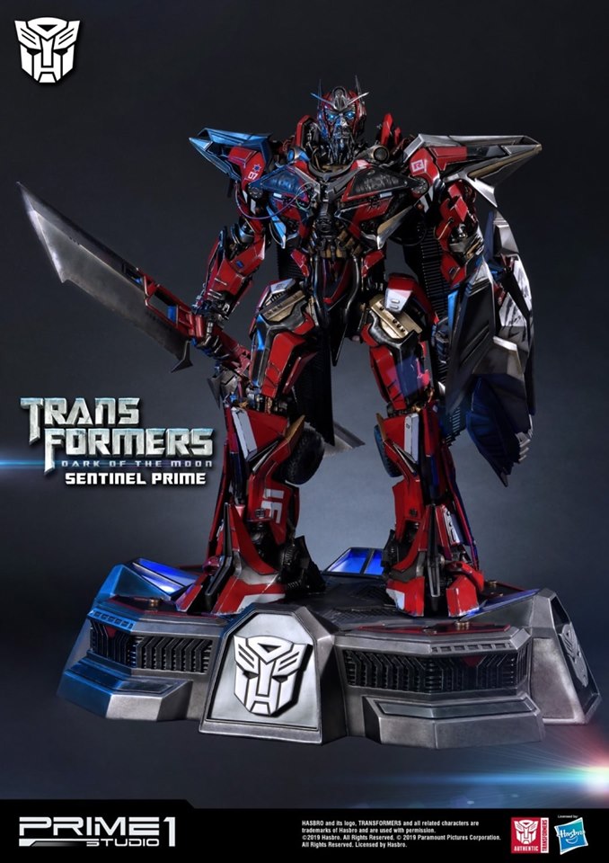 PRIME 1 STUDIOS - Transformers Dark of The Moon - Sentinel Prime Statue