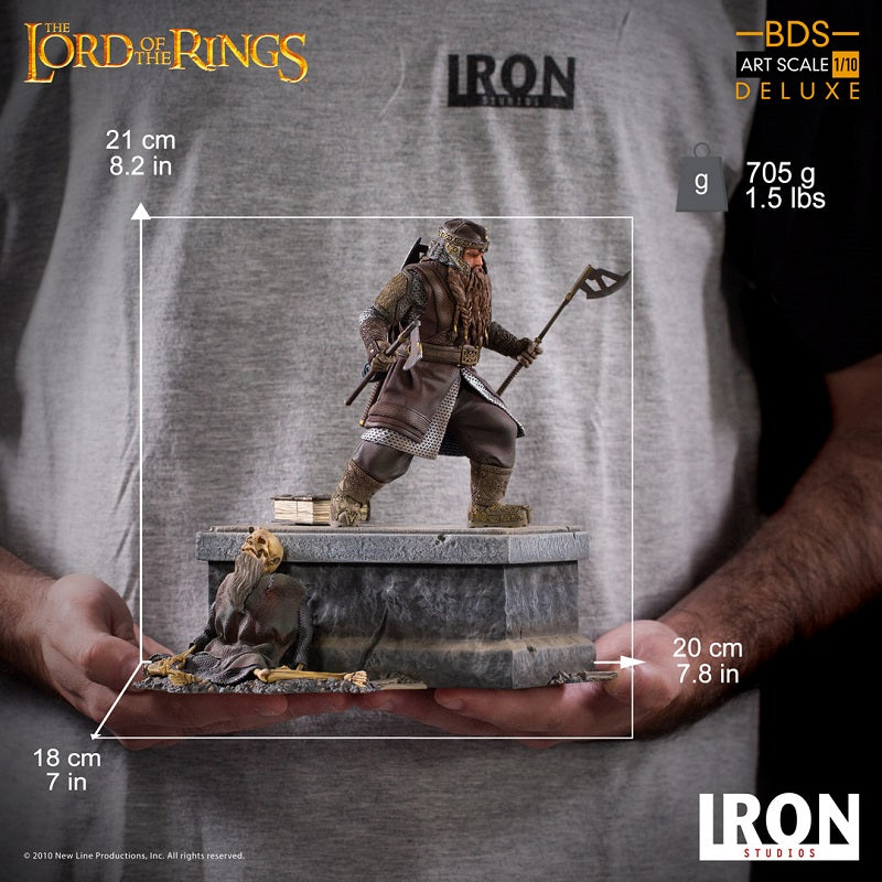 IRON STUDIO - The Lord of the Rings - Gimli 1:10 Art Statue