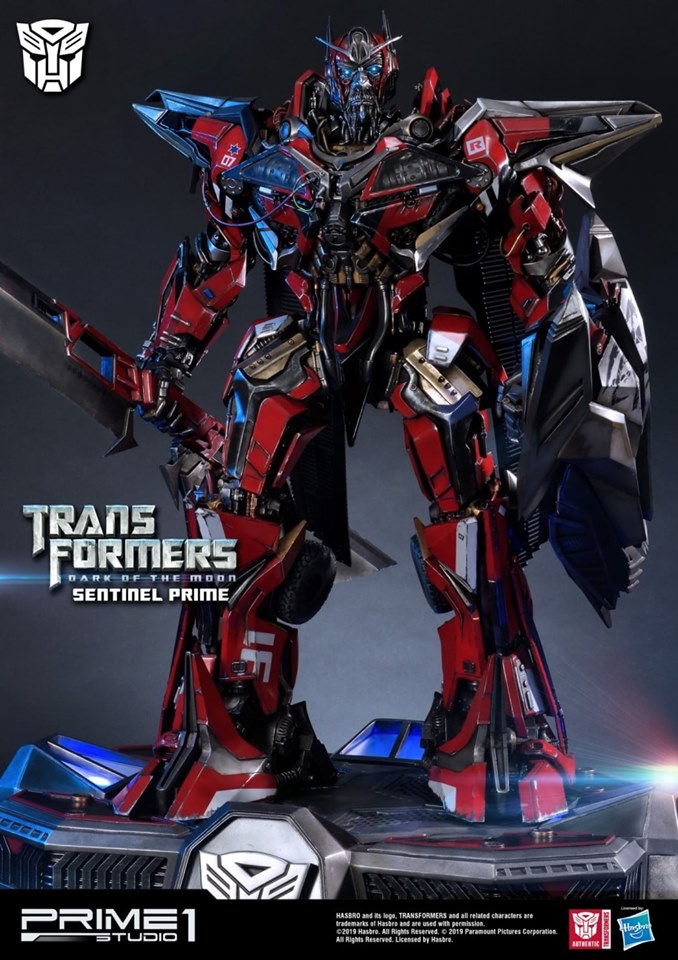 PRIME 1 STUDIOS - Transformers Dark of The Moon - Sentinel Prime Statue