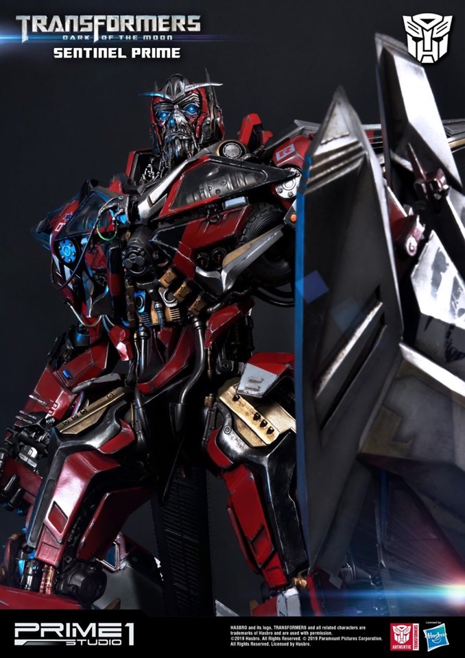 PRIME 1 STUDIOS - Transformers Dark of The Moon - Sentinel Prime Statue