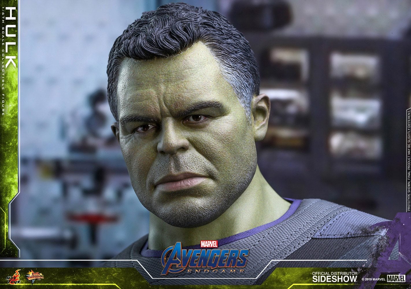 HOT TOYS - Marvel - Avengers Endgame Movie Masterpiece 1:6 Action Doll Hulk Action Doll MMS558