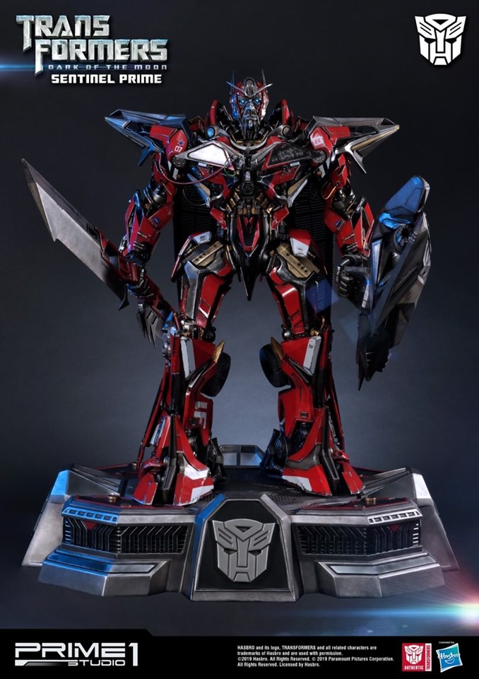 PRIME 1 STUDIOS - Transformers Dark of The Moon - Sentinel Prime Statue