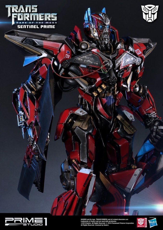 PRIME 1 STUDIOS - Transformers Dark of The Moon - Sentinel Prime Statue