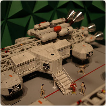 SIXTEEN 12 - Space 1999 - MoonBase Double Eagle Hangar