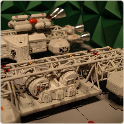 SIXTEEN 12 - Space 1999 - MoonBase Double Eagle Hangar