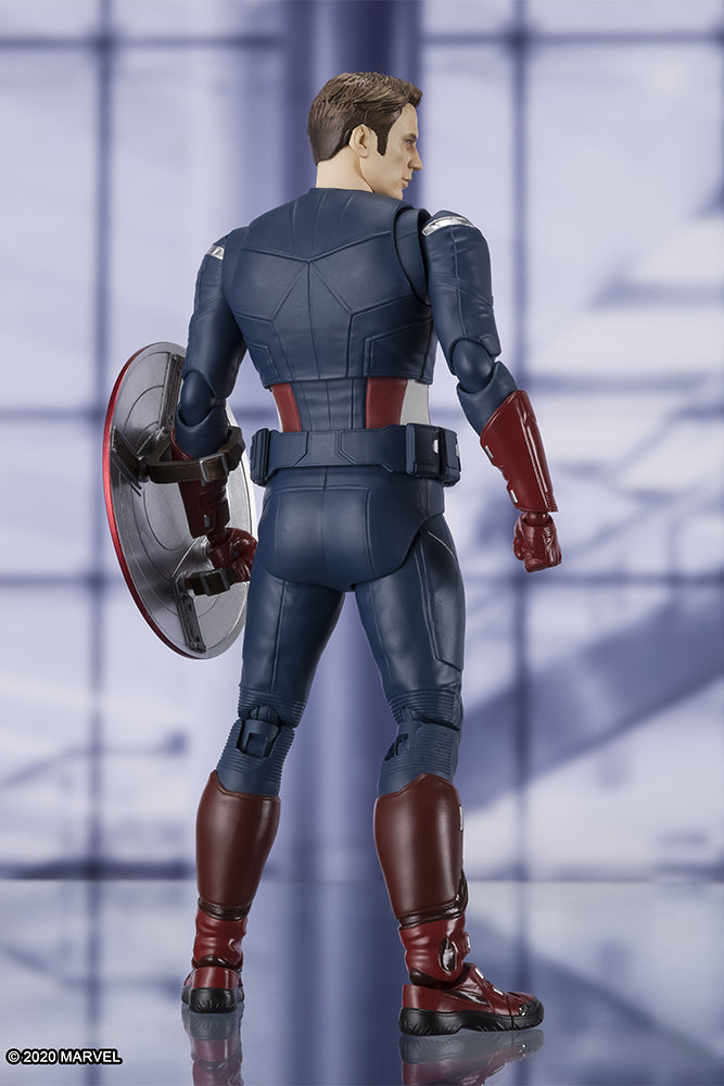 BANDAI - Marvel - Avengers Endgame Captain America vs Cap S.H. Figuarts Action Figure