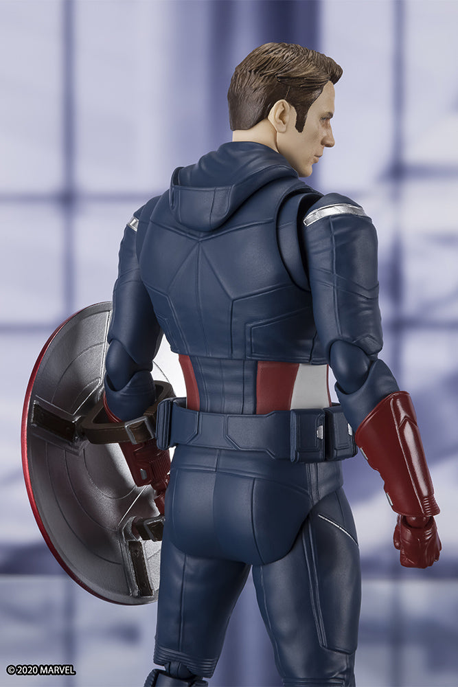 BANDAI - Marvel - Avengers Endgame Captain America vs Cap S.H. Figuarts Action Figure