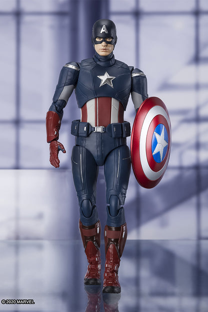 BANDAI - Marvel - Avengers Endgame Captain America vs Cap S.H. Figuarts Action Figure