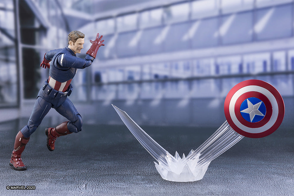 BANDAI - Marvel - Avengers Endgame Captain America vs Cap S.H. Figuarts Action Figure