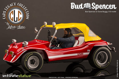 INFINITE STATUE - Bud Spencer on Dune Buggy 1/18 Model