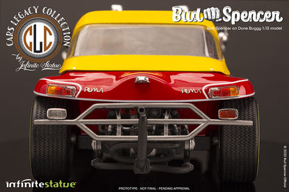 INFINITE STATUE - Bud Spencer on Dune Buggy 1/18 Model