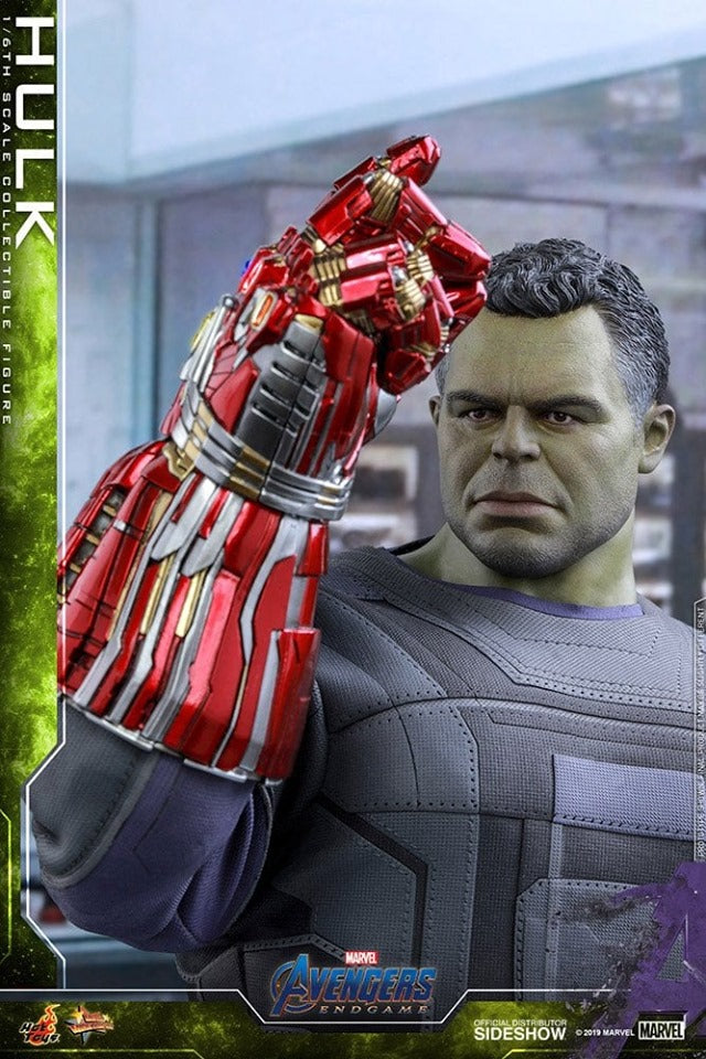 HOT TOYS - Marvel - Avengers Endgame Movie Masterpiece 1:6 Action Doll Hulk Action Doll MMS558