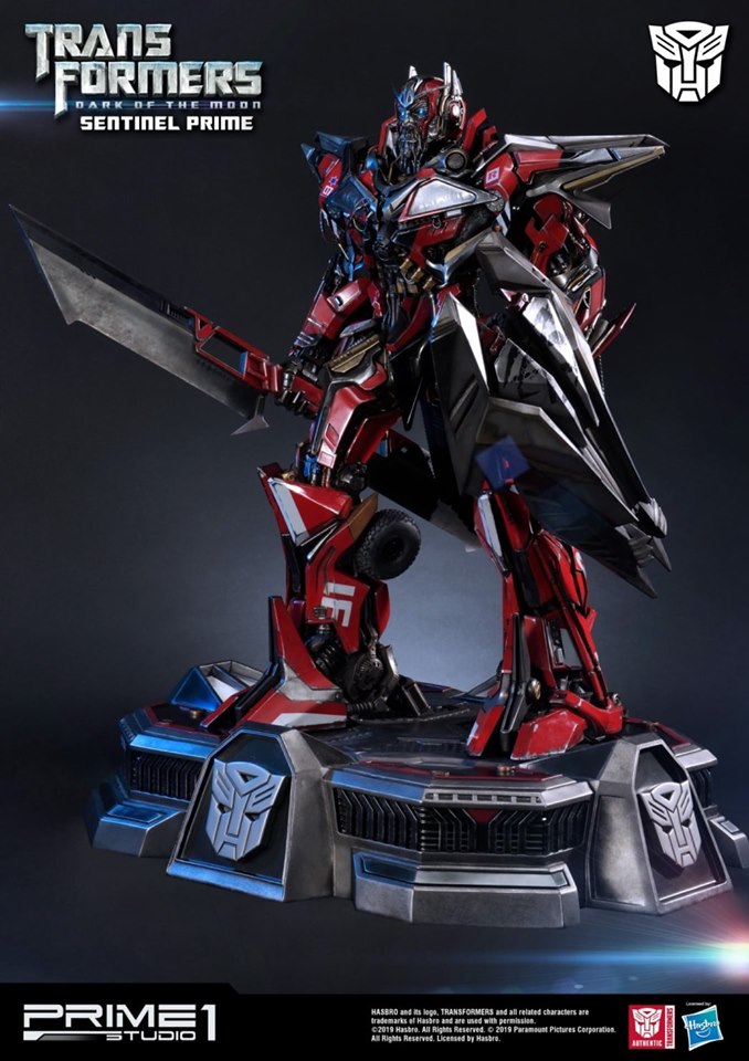 PRIME 1 STUDIOS - Transformers Dark of The Moon - Sentinel Prime Statue