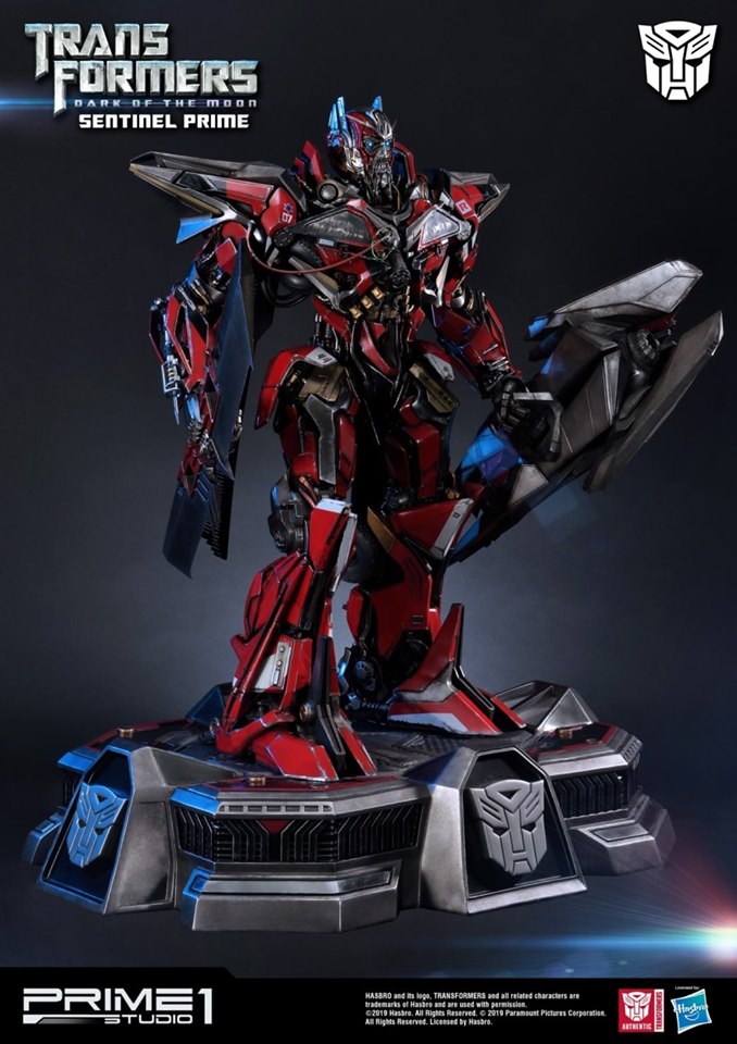 PRIME 1 STUDIOS - Transformers Dark of The Moon - Sentinel Prime Statue