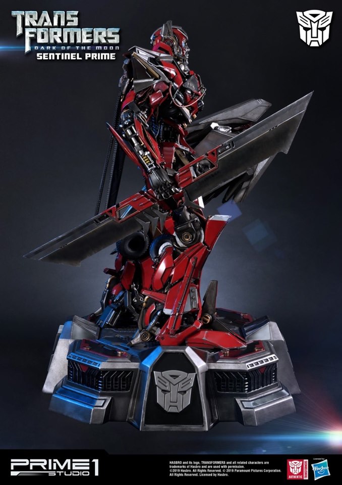 PRIME 1 STUDIOS - Transformers Dark of The Moon - Sentinel Prime Statue