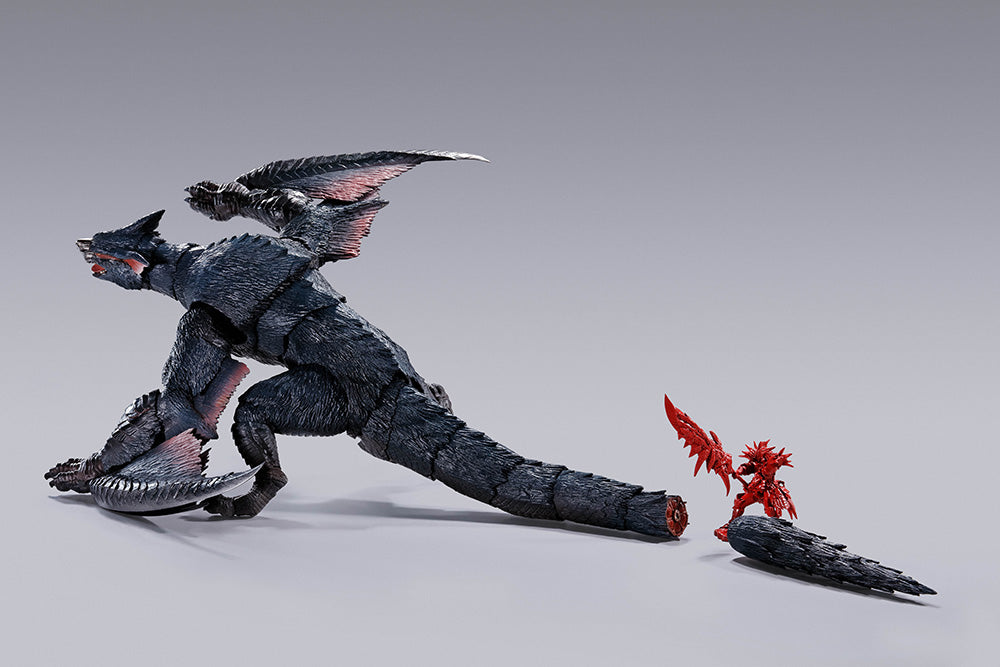 BANDAI TAMASHII - S.H. MonsterArts Action Figure - Monster Hunter Nargakuga Shma