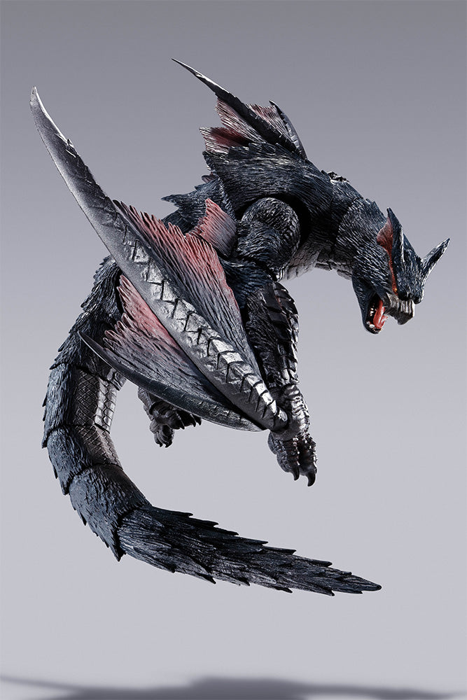 BANDAI TAMASHII - S.H. MonsterArts Action Figure - Monster Hunter Nargakuga Shma