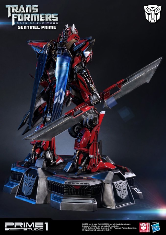 PRIME 1 STUDIOS - Transformers Dark of The Moon - Sentinel Prime Statue