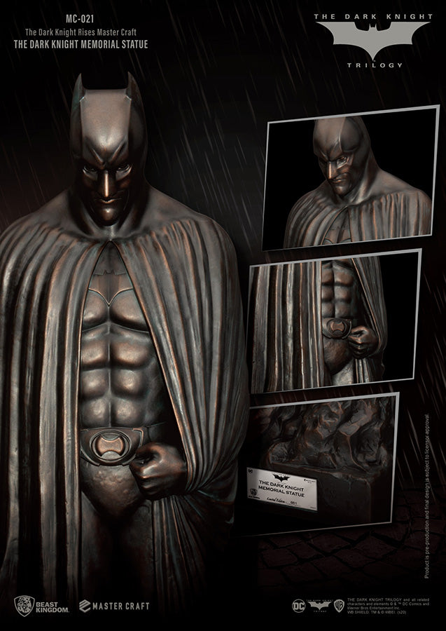 BEAST KINGDOM - Dc Comics - The Dark Knight Rises Mc Memorial Statue