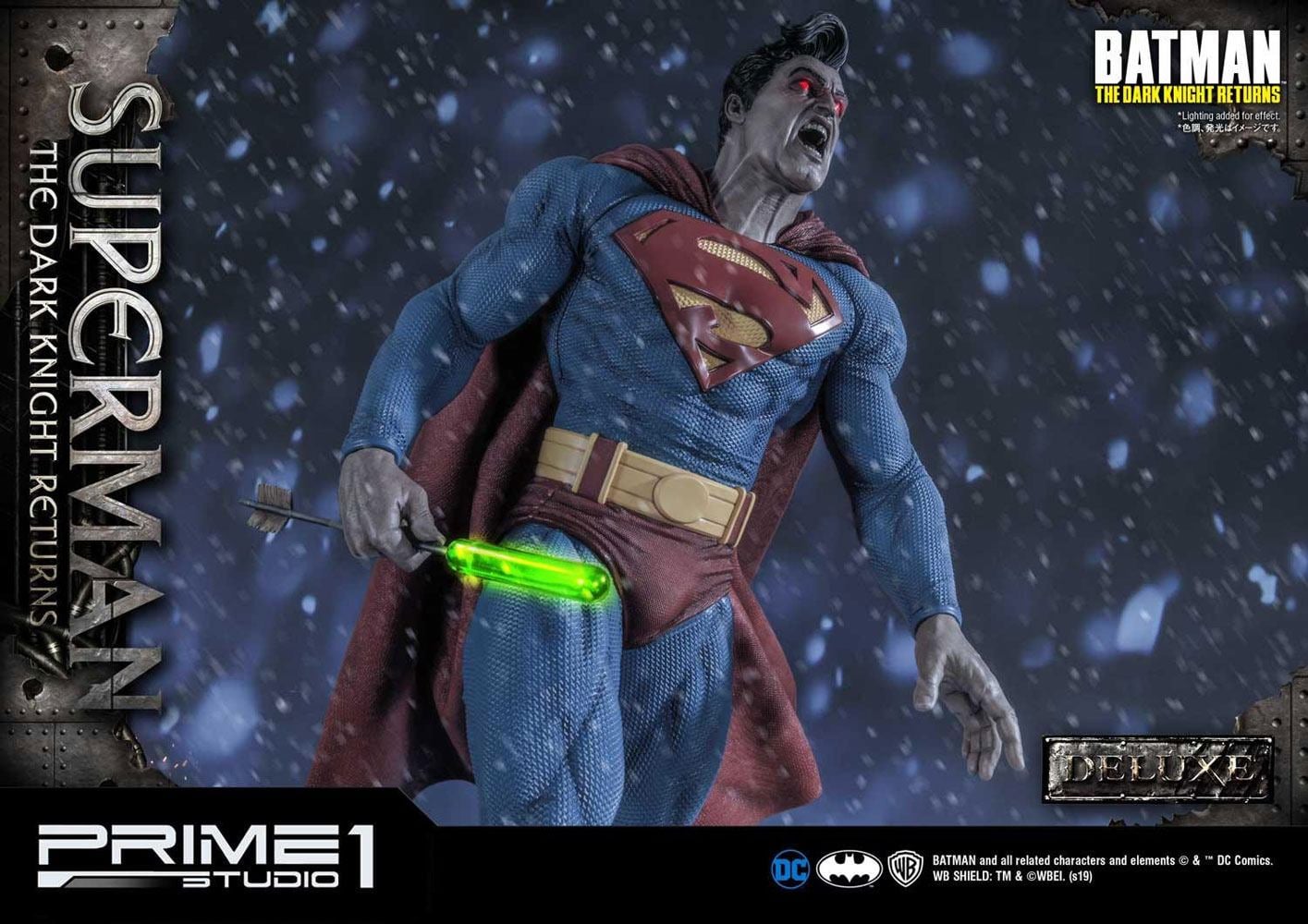 PRIME 1 STUDIOS - Dc Comics - Batman The Dark Knight Returns - Superman DeLuxe Statue 1:3