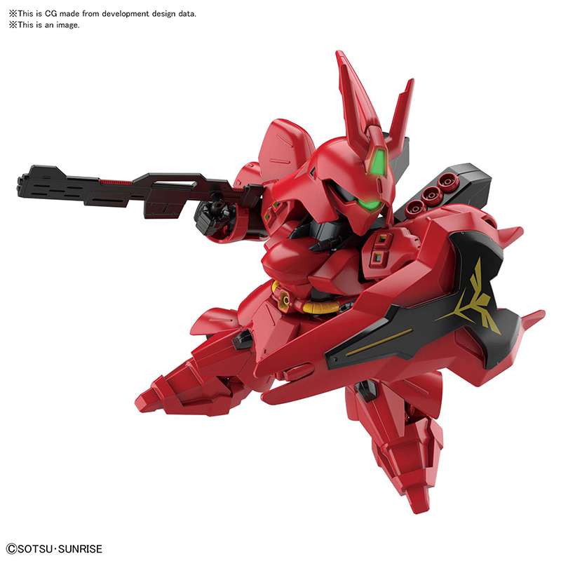 BANDAI - Gunpla - SD MSN-04 Sazabi #017