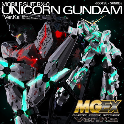 BANDAI - MGEX Gundam Unicorn Ver.Ka. 1/100