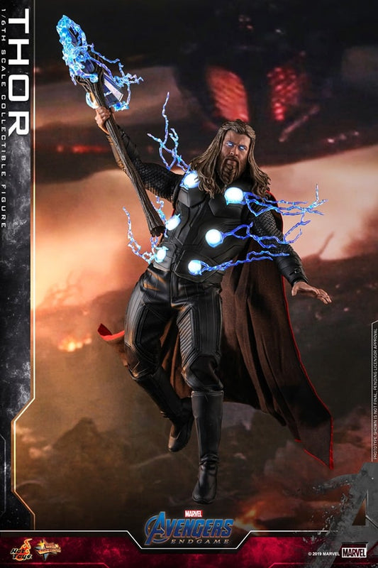 HOT TOYS - Marvel - Avengers Endgame Movie Masterpiece 1:6 Action Doll Thor Action Doll 1:6