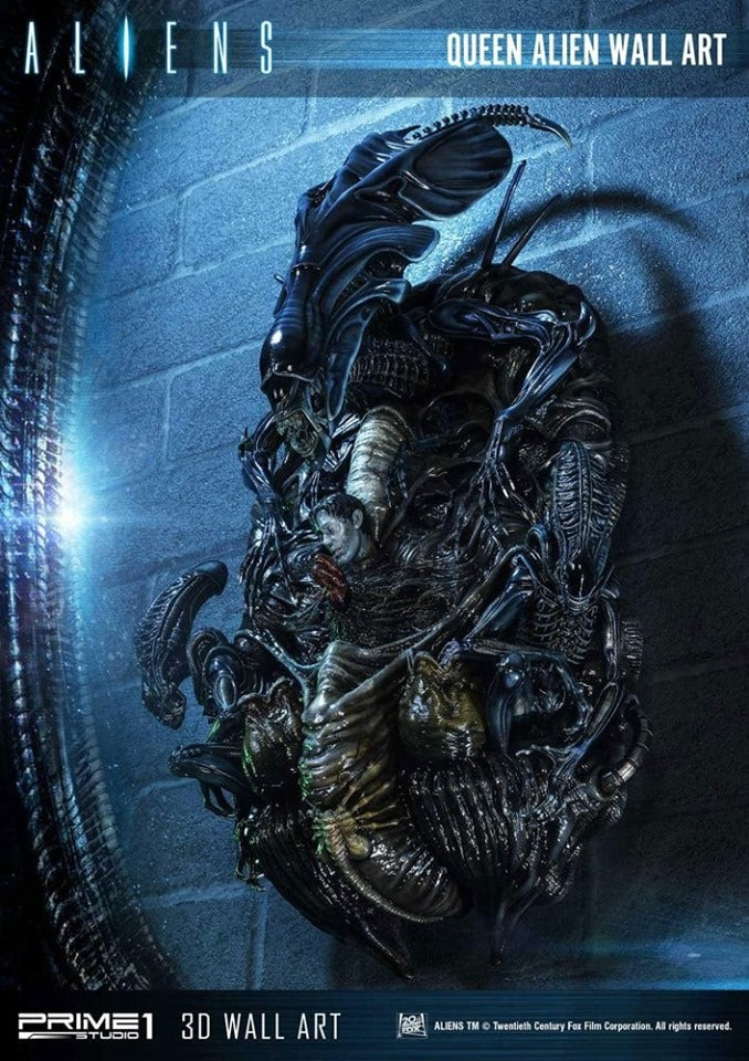 PRIME 1 STUDIOS - Alien 3D Queen Alien - Wall Art Statue