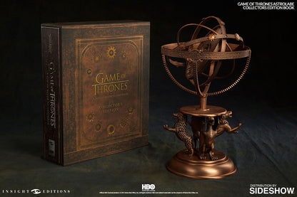 SIDESHOW  Game of Thrones Astrolabe Replica and Book Guide to Westeros Collector's Edition