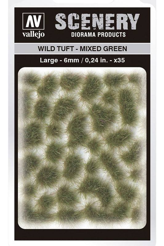 VALLEJO - Tuft Wild SC41:6 Mixed Green Large