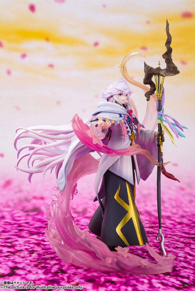 BANDAI TAMASHII - Fate Grand Order Figuarts Zero Pvc Staute Merlin The Mage of Flowers