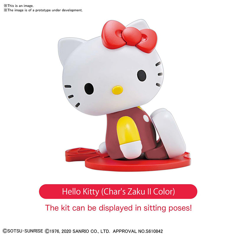 BANDAI - Gunpla - SD Hello Kitty/MS-06S Char'S ZakuII