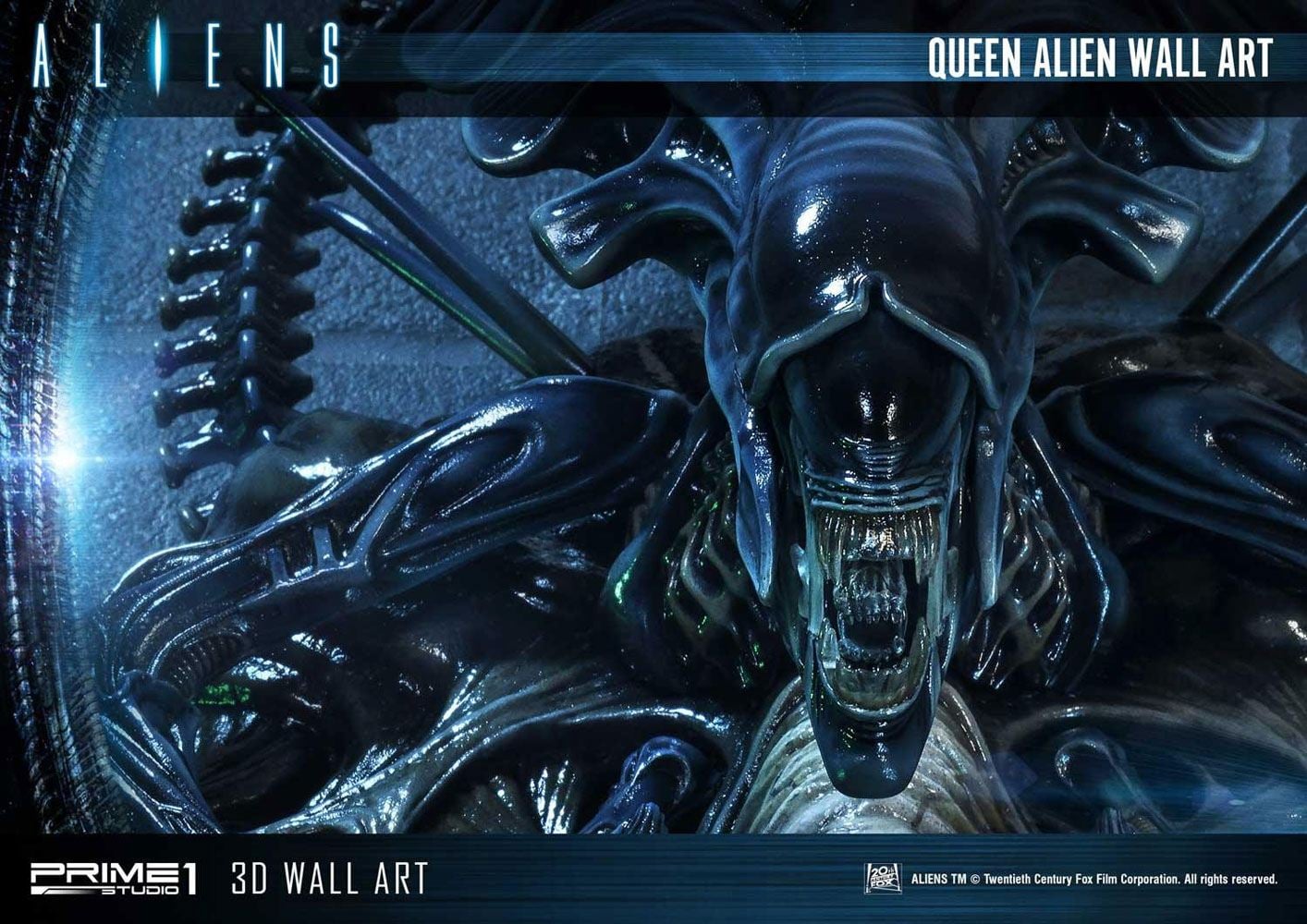PRIME 1 STUDIOS - Alien 3D Queen Alien - Wall Art Statue