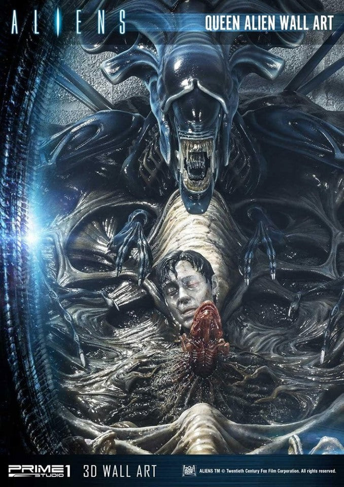 PRIME 1 STUDIOS - Alien 3D Queen Alien - Wall Art Statue