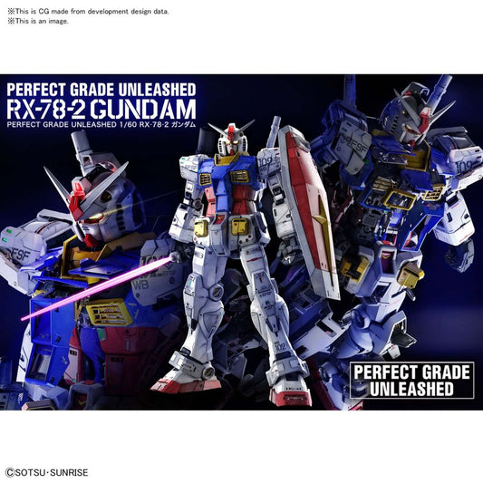 BANDAI MODEL KIT - GUNPLA - PG GUNDAM RX-78-2 UNLEASHED 1/60