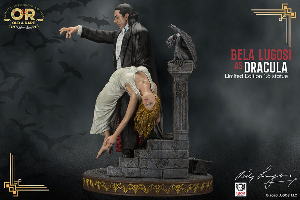 INFINITE STATUE - Bela Lugosi Old & Rare Resin Statue 1:6