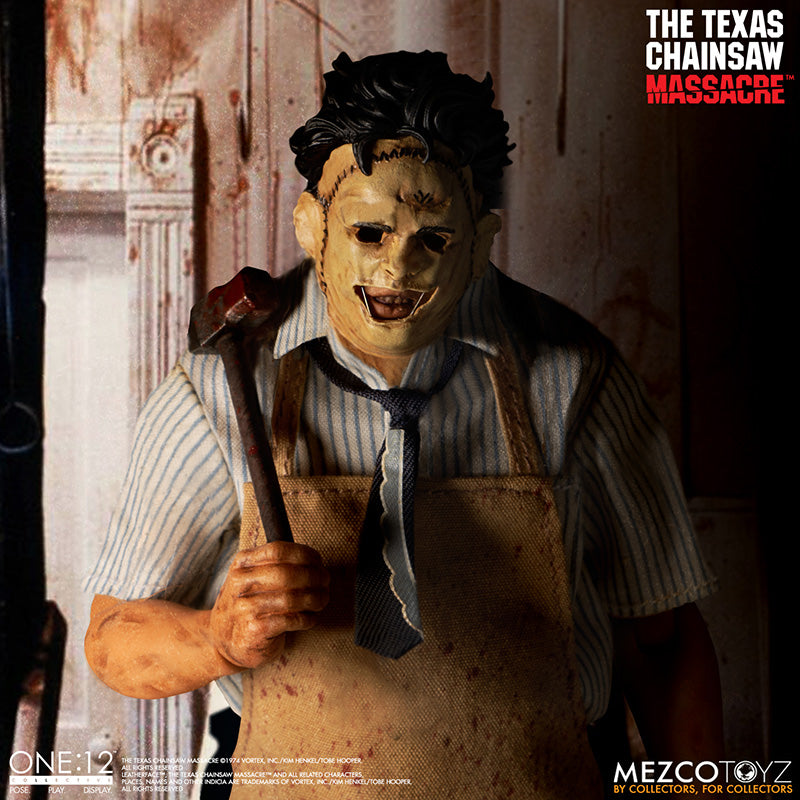 MEZCO - One:12 Collective Coll Leatherface (1974) DeLuxe Ed