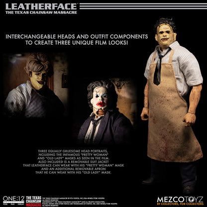 MEZCO - One:12 Collective Coll Leatherface (1974) DeLuxe Ed