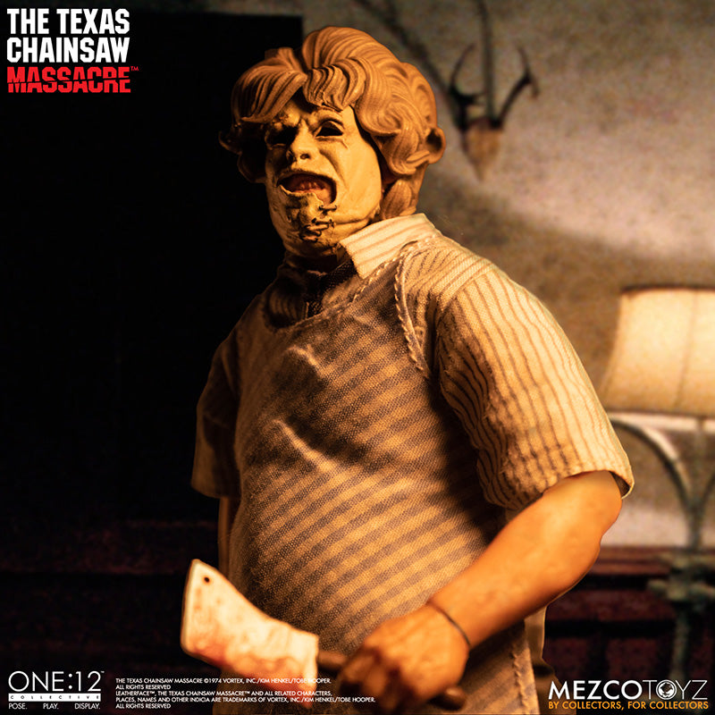 MEZCO - One:12 Collective Coll Leatherface (1974) DeLuxe Ed