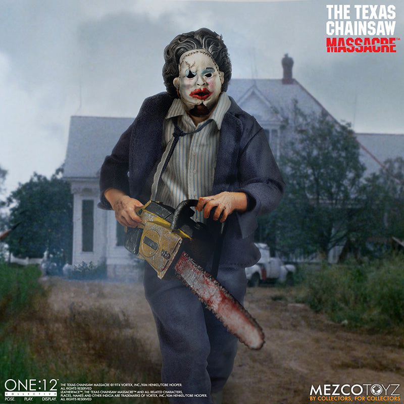 MEZCO - One:12 Collective Coll Leatherface (1974) DeLuxe Ed