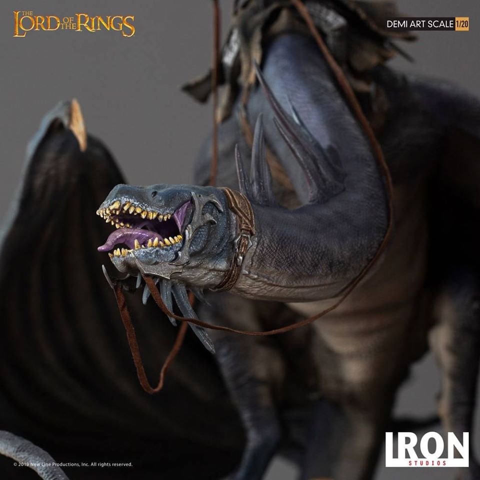 IRON STUDIO - The Lord of the Rings - Fell Beast - Demi Art Scale Statue 1:20