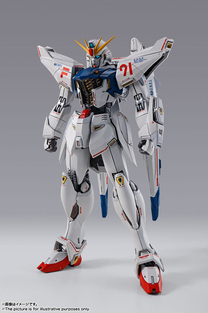 BANDAI - Metal Build Gundam F91 Chronicle White