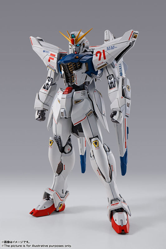 BANDAI - Metal Build Gundam F91 Chronicle White