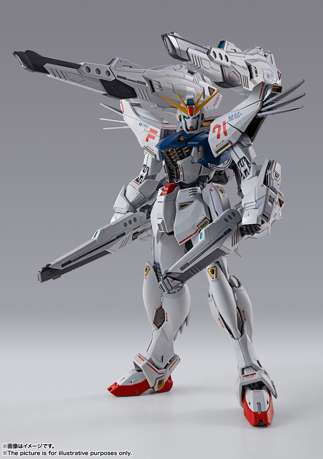 BANDAI - Metal Build Gundam F91 Chronicle White