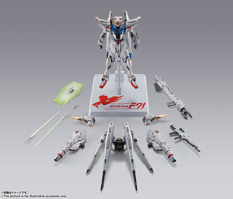 BANDAI - Metal Build Gundam F91 Chronicle White